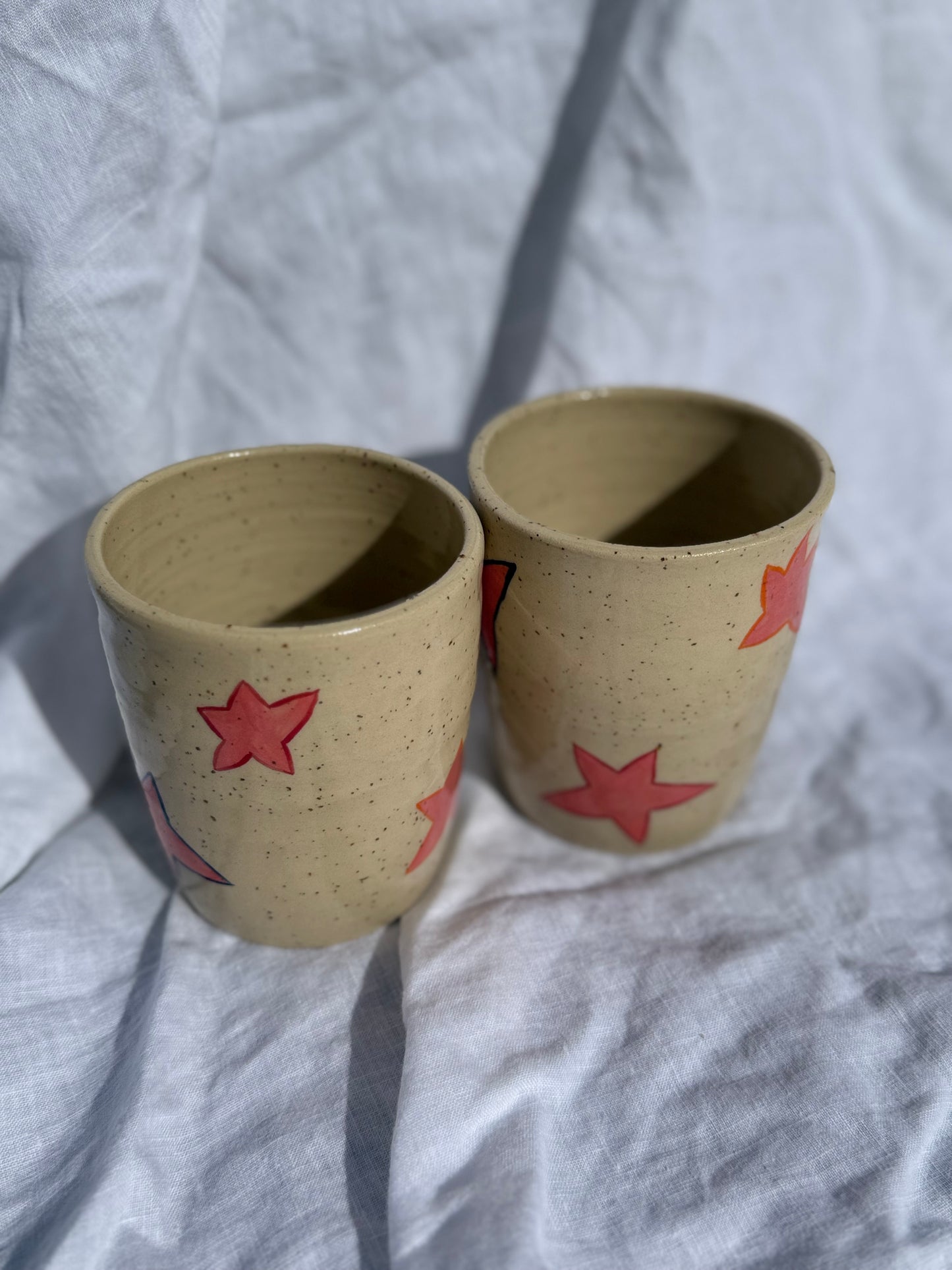 Funky star tumblers