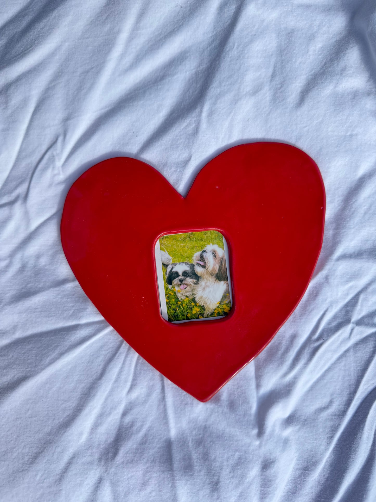 Polaroid frame- Heart