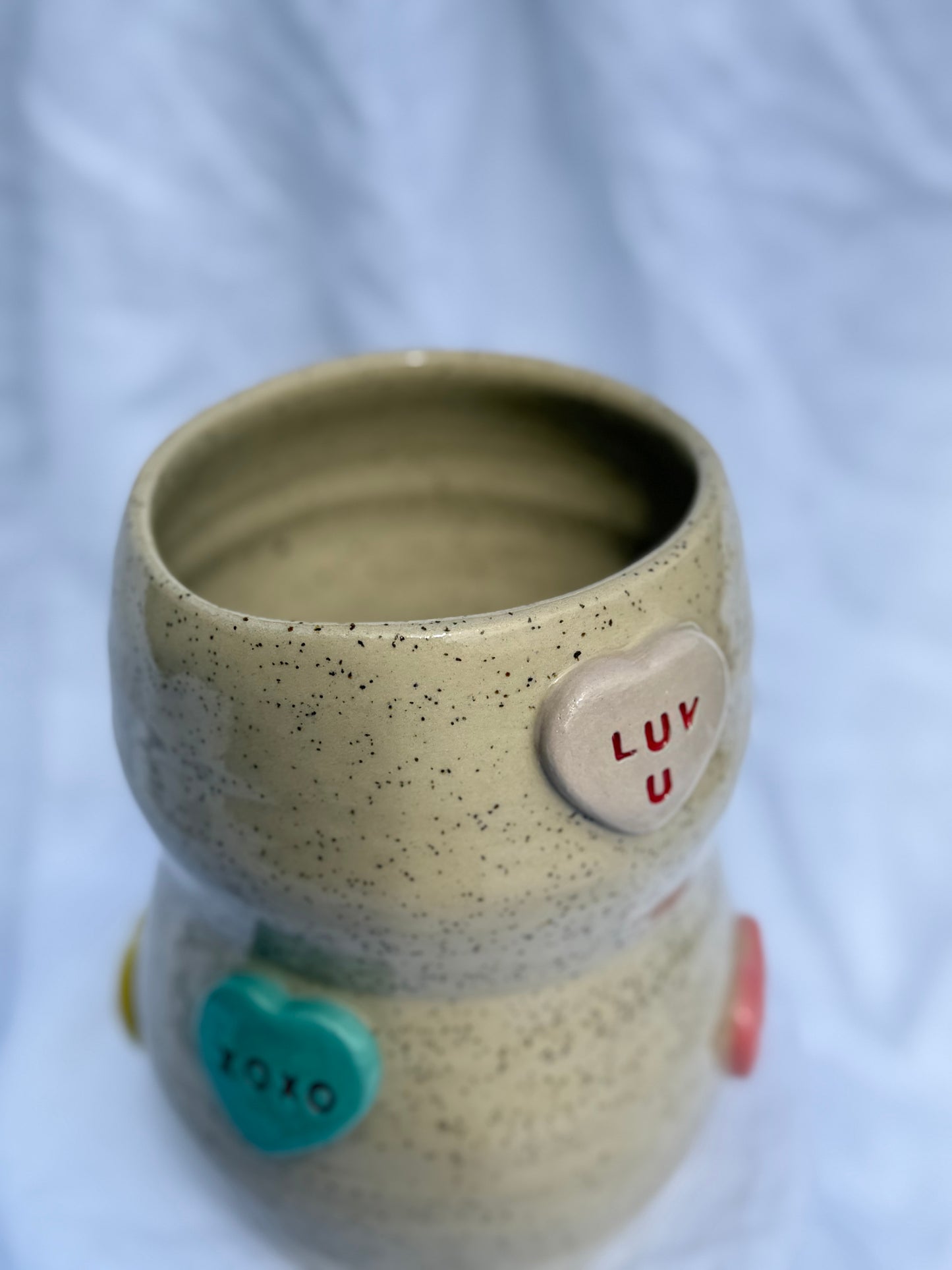 Candy Heart Vase #1