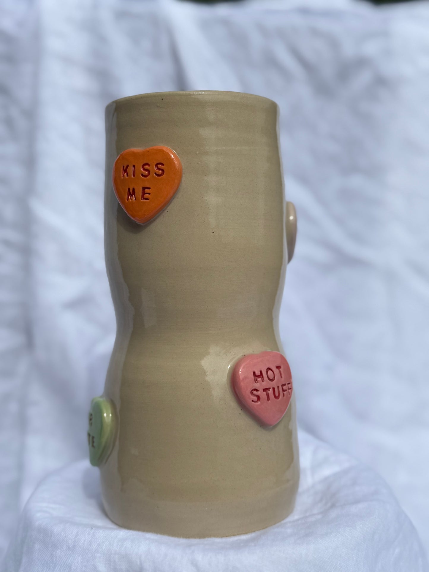 Candy Heart Vase #3