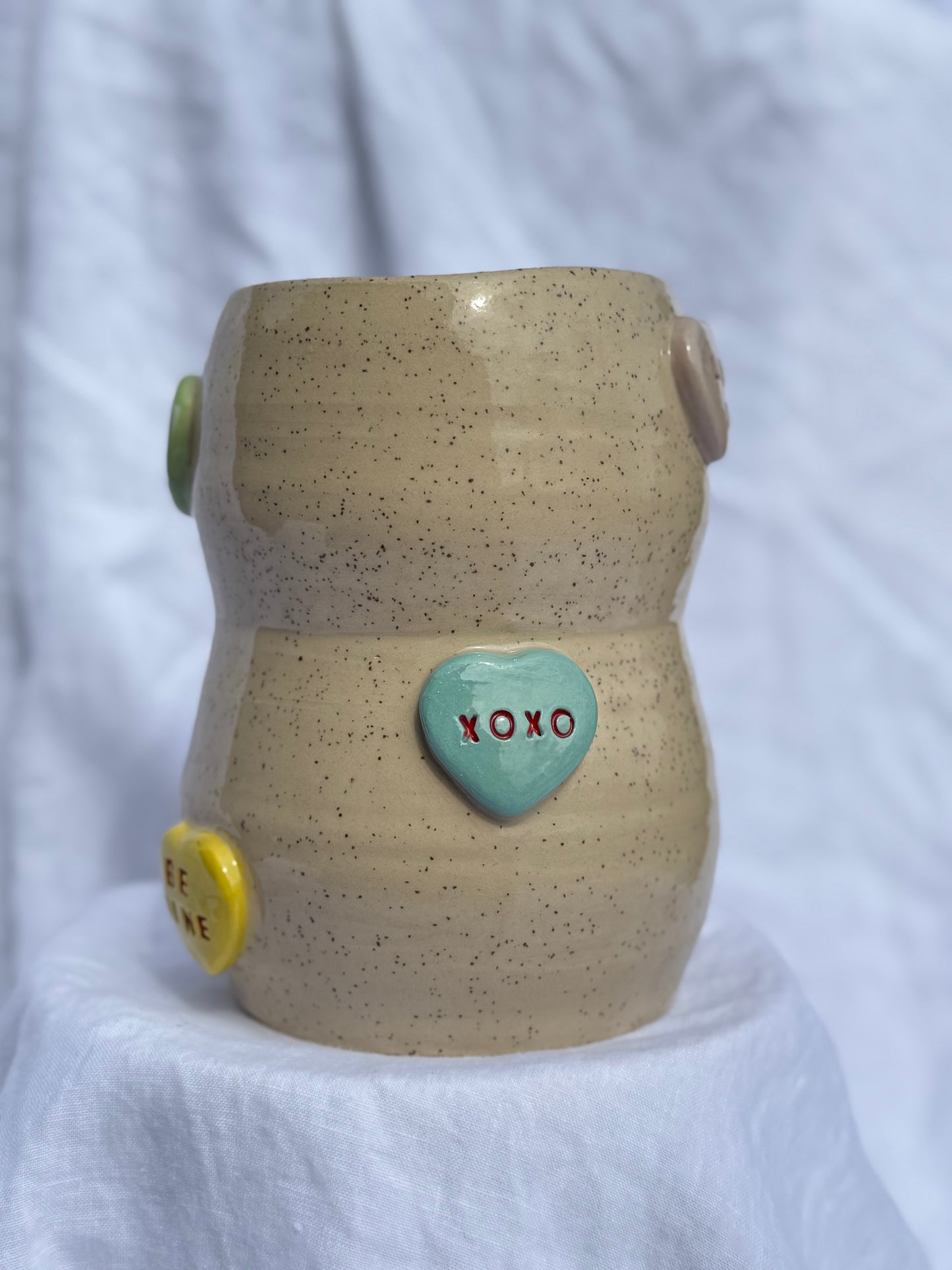 Candy Heart Vase #1