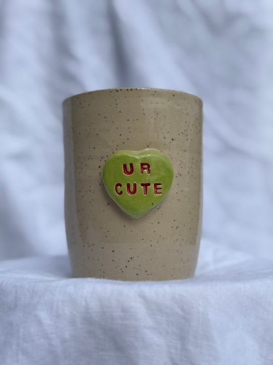 ‘Ur Cute’ tumbler