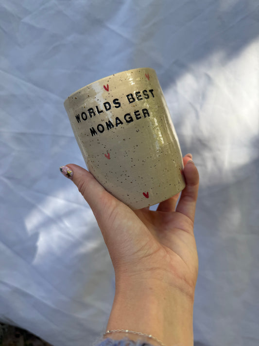 Worlds Best Momager Tumbler