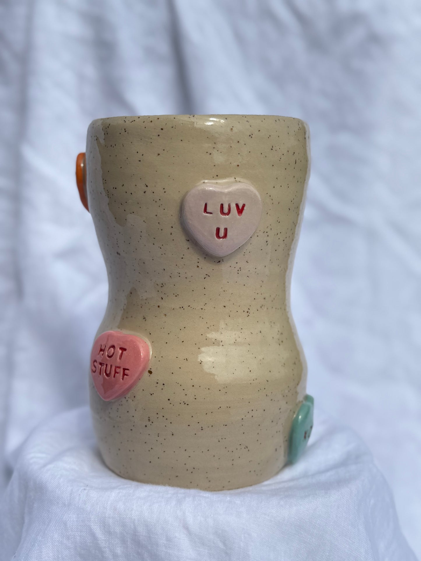 Candy Heart Vase #2
