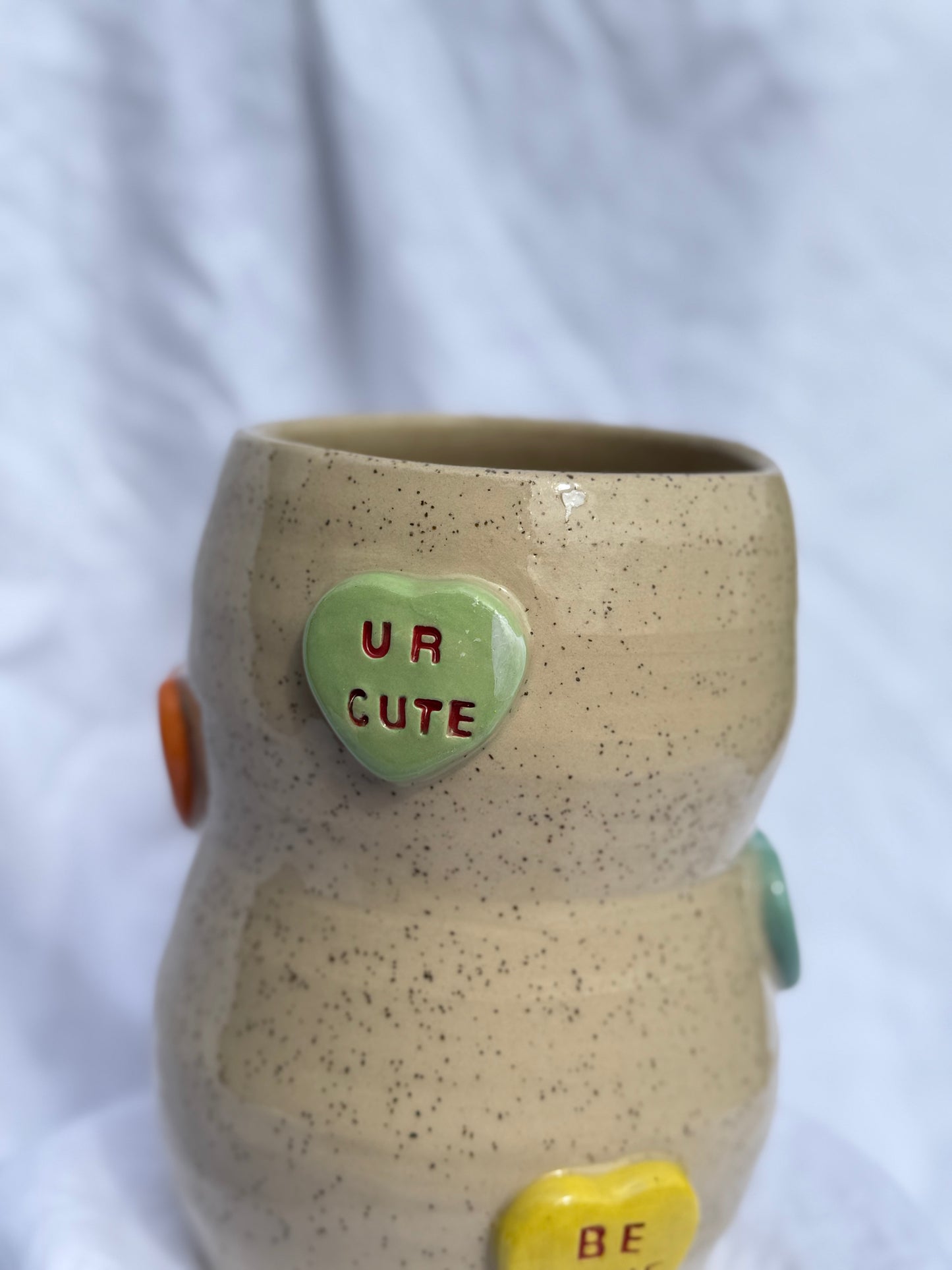 Candy Heart Vase #1