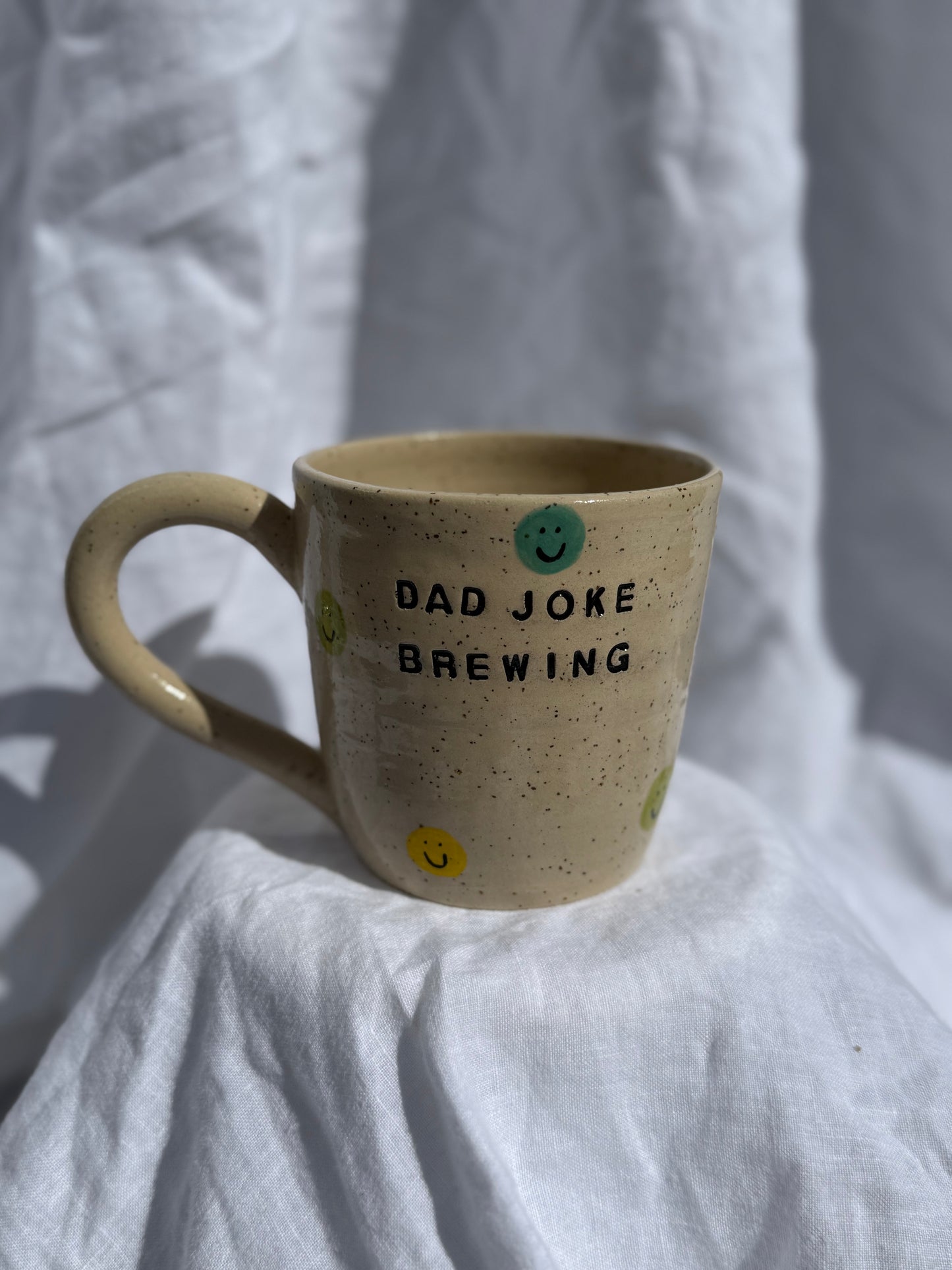Dad joke brewing Mug - smileys