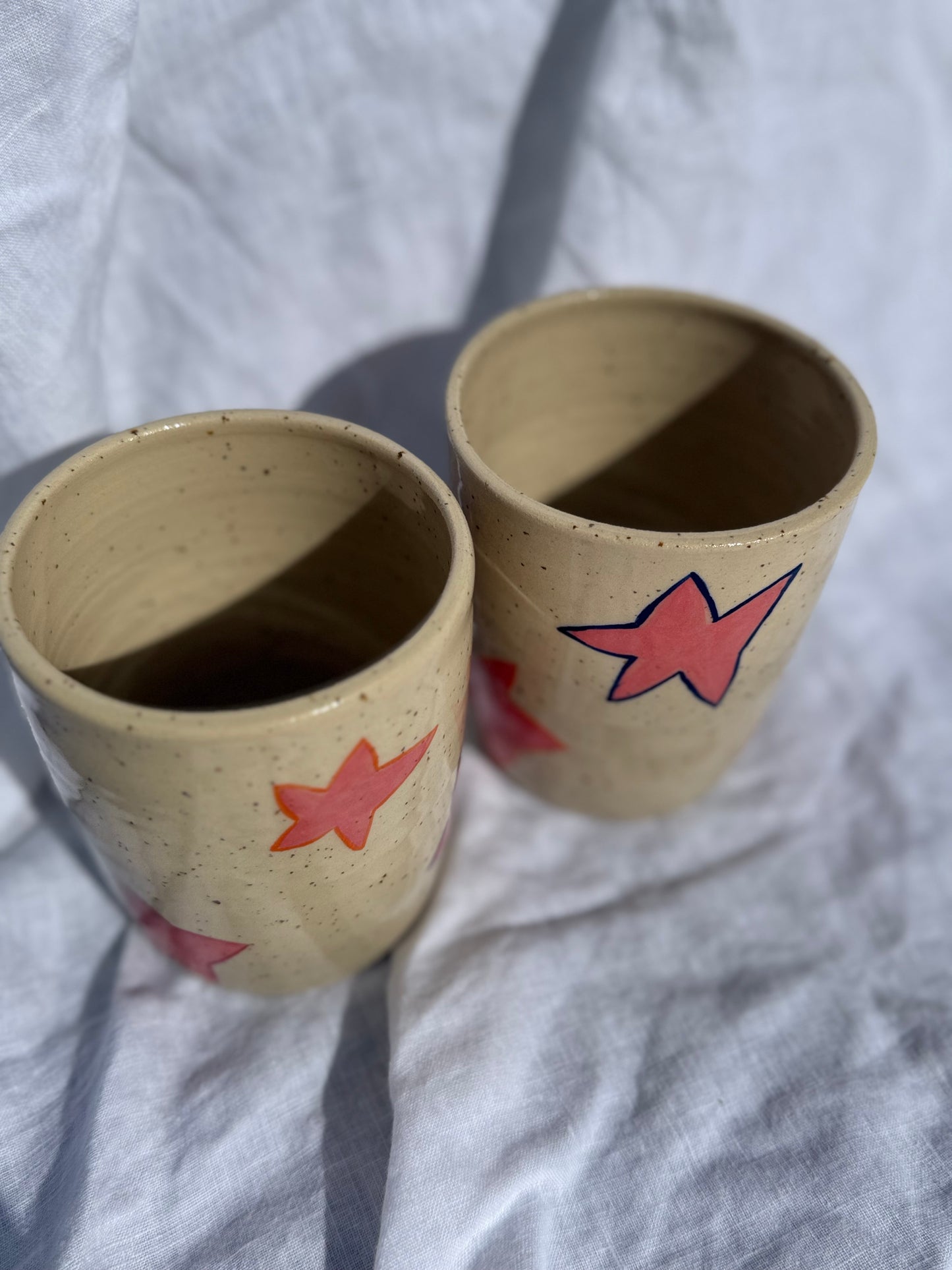 Funky star tumblers