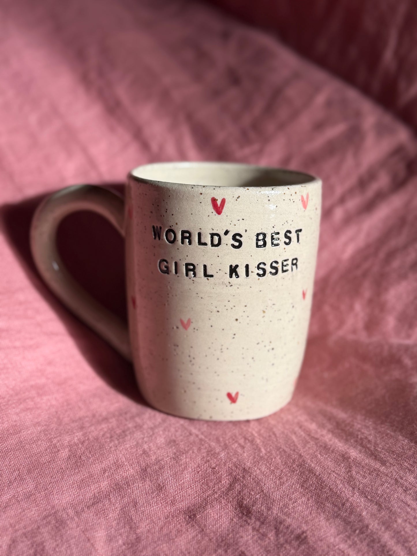 ‘World’s Best Girl Kisser’ Mug