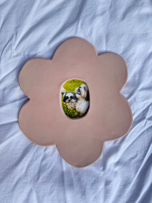 Polaroid frame- flower