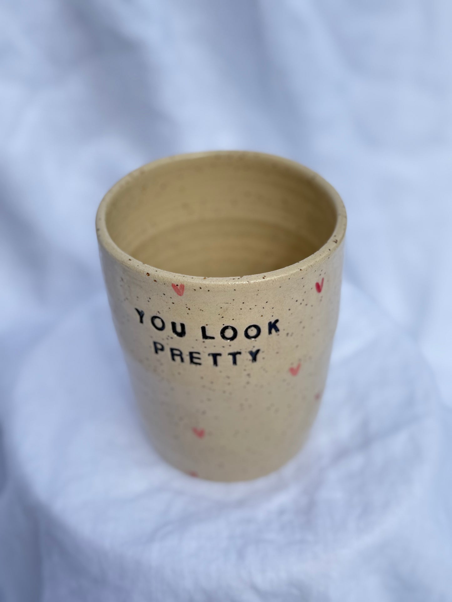 ‘You Look Pretty’ tumbler