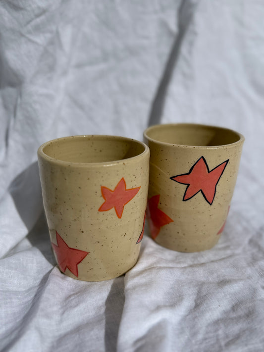 Funky star tumblers