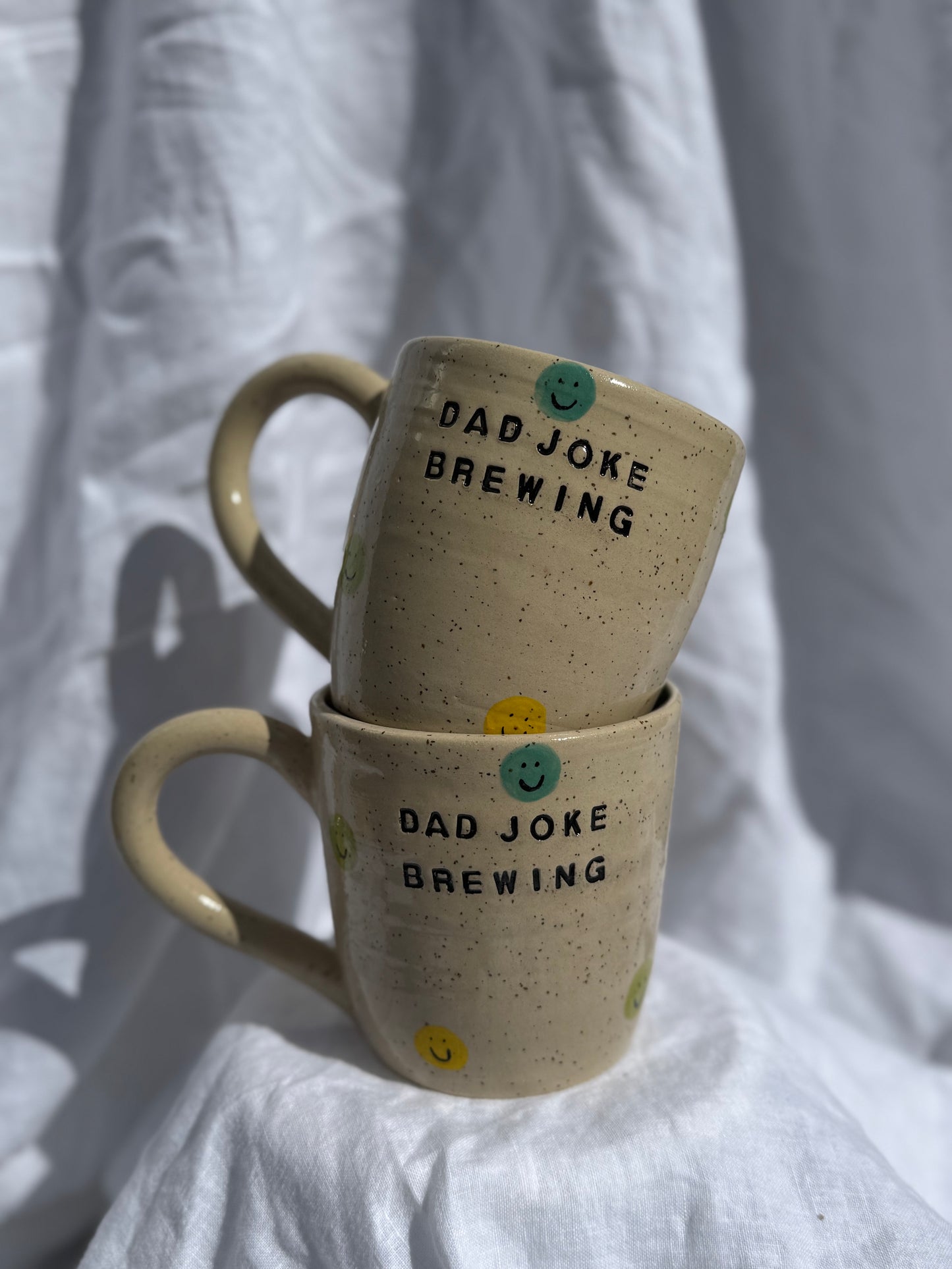 Dad joke brewing Mug - smileys
