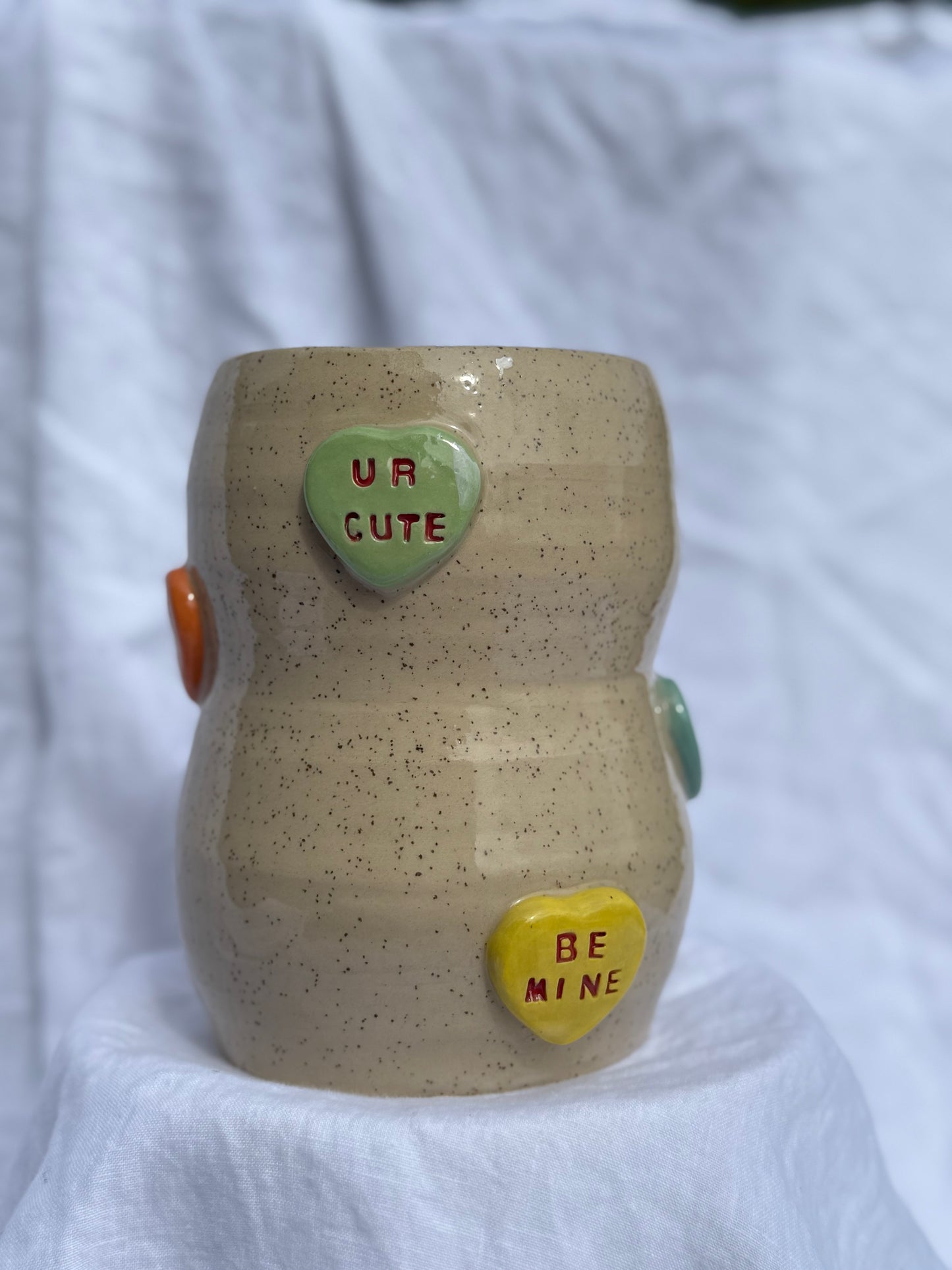 Candy Heart Vase #1