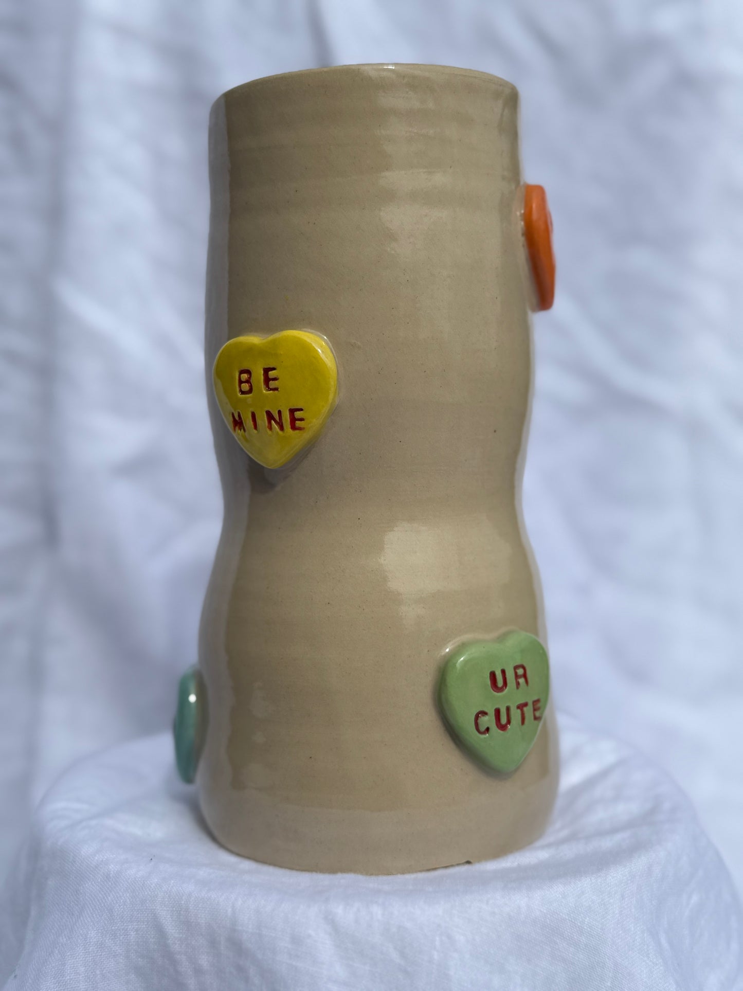 Candy Heart Vase #3