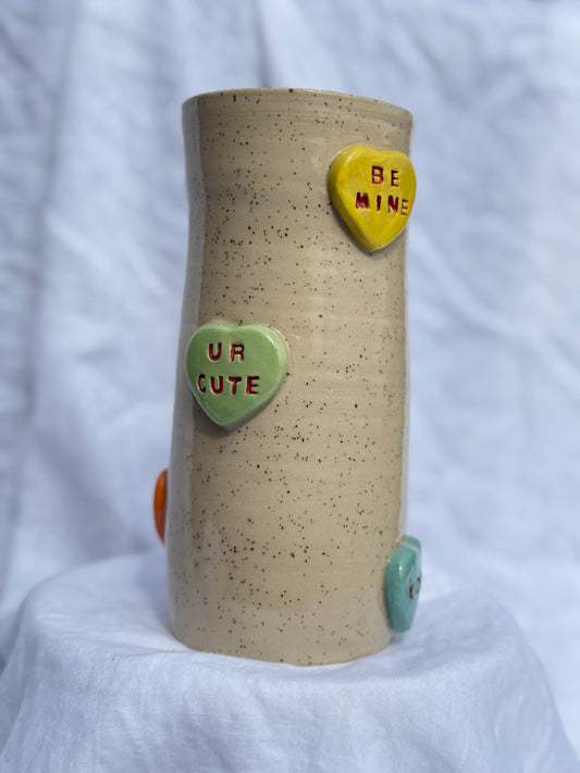 Candy Heart Vase #5
