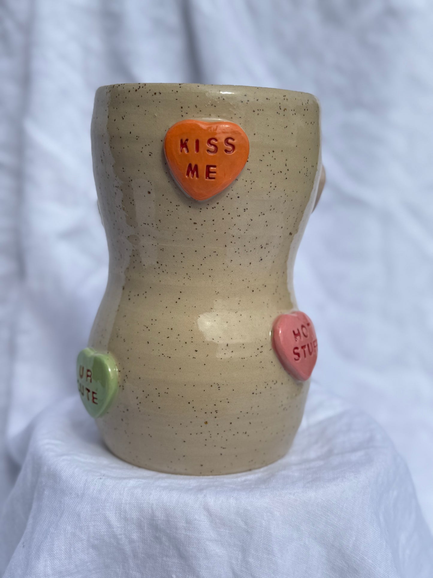 Candy Heart Vase #2