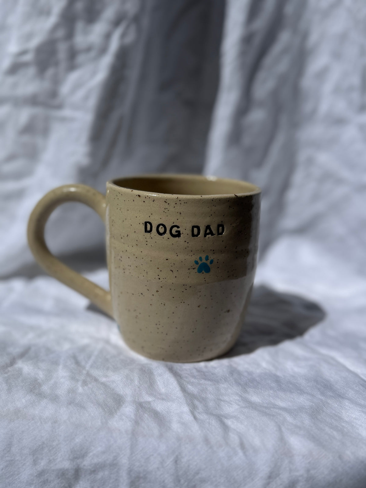 Dog Dad Mug - paw prints