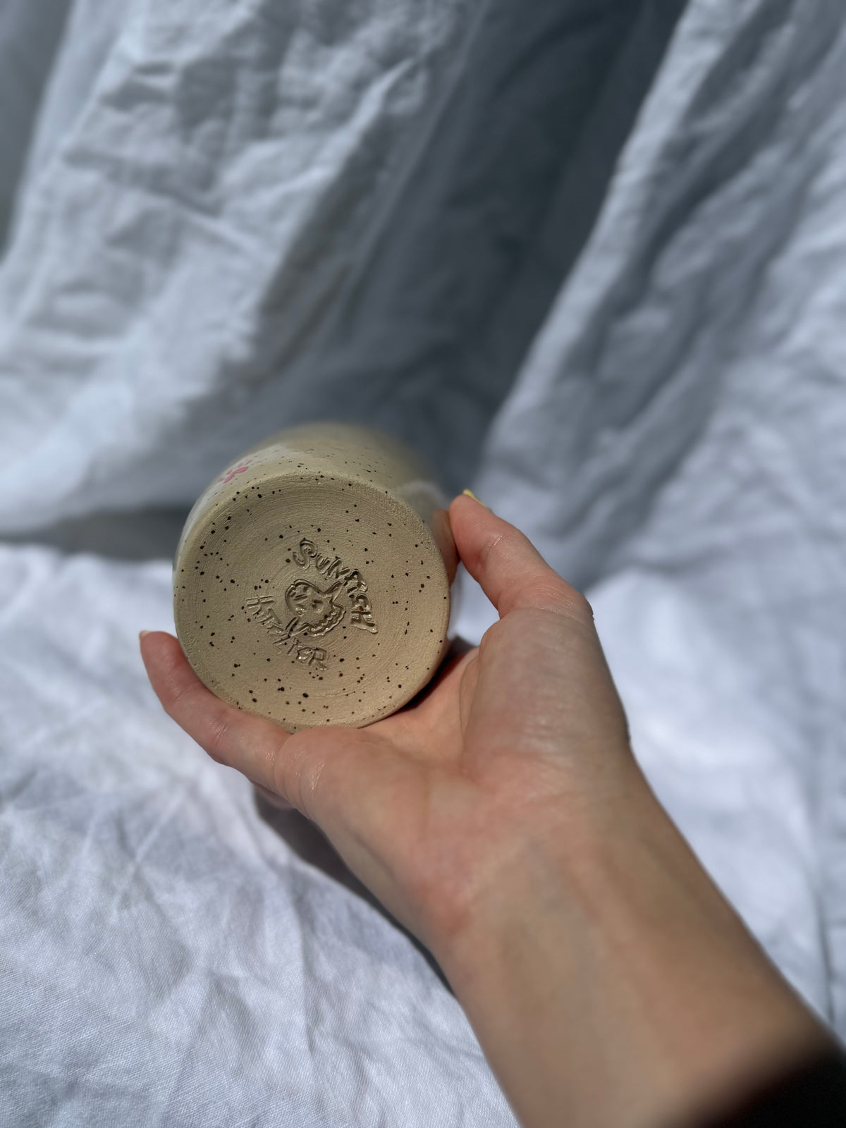Cat Mum Tumbler - paw prints