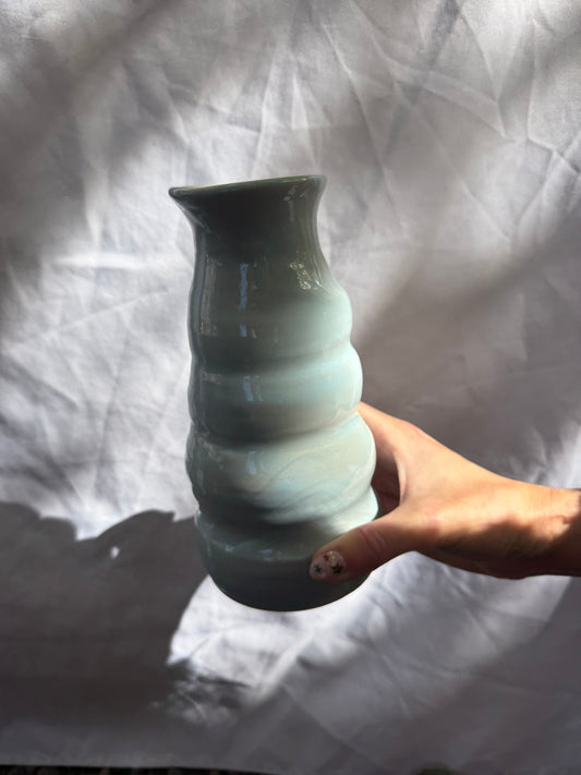 Bubble Vase- baby blue